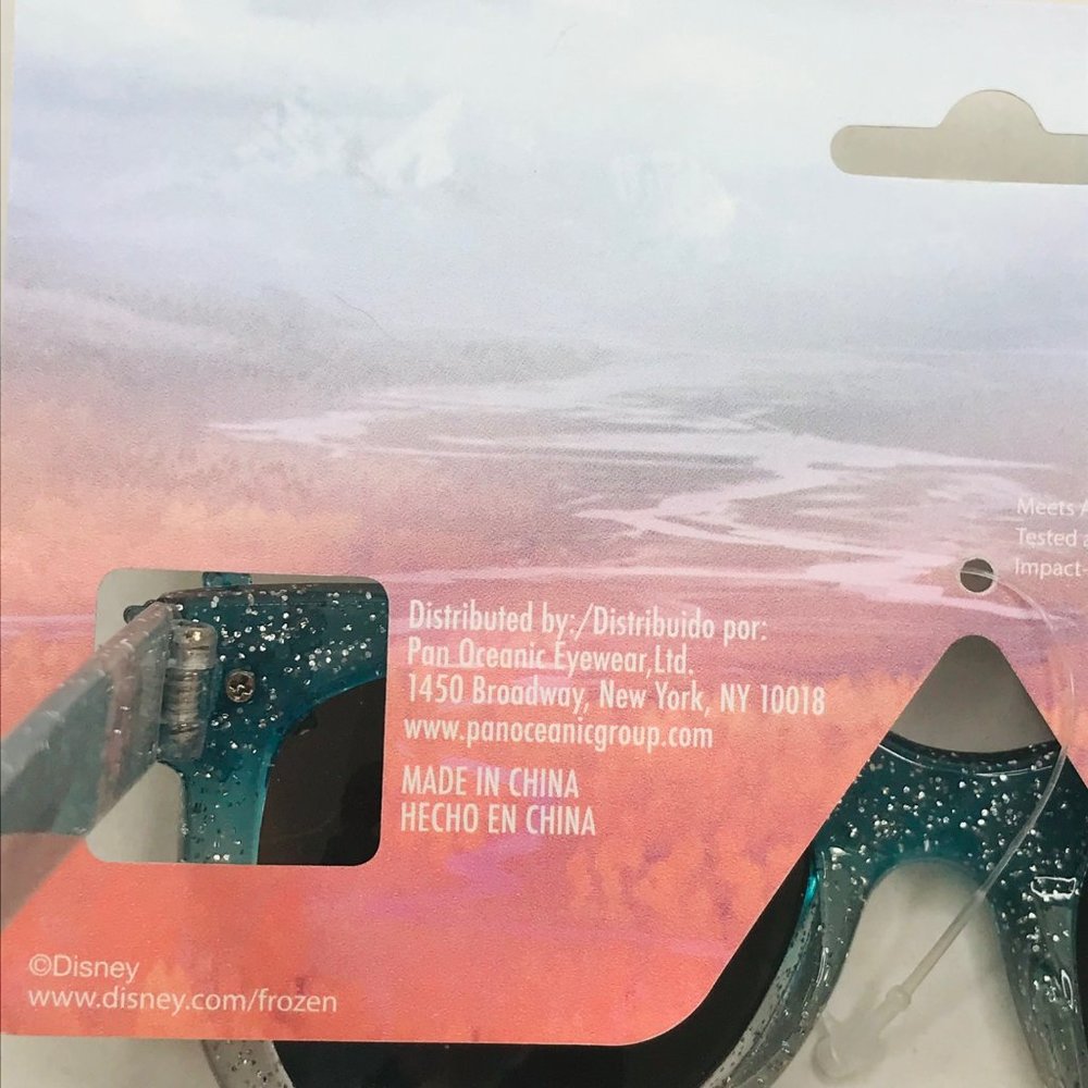 Disney Frozen 2 Princess Elsa 100% UV Girl's Sunglasses New In Package - Picture 5 of 9